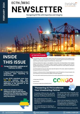 Regulatory Update Key Changes for Shipments to Congo and Gabon