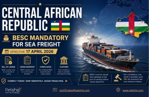 Mandatory BESC Requirements for Central African Republic CAR